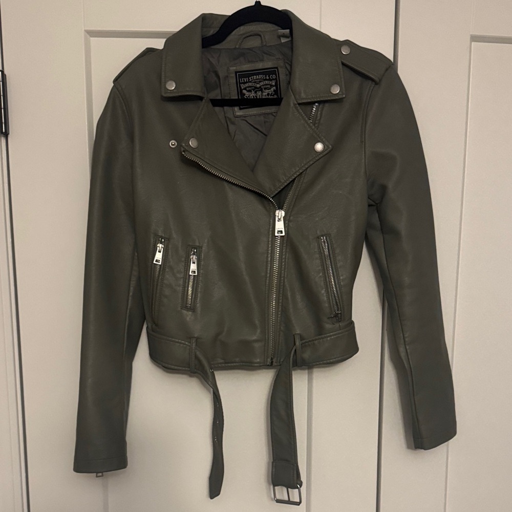 Levi's Women's Gray Moto Jacket